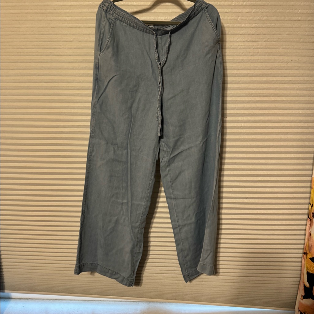 Dkny Sky Blue Casual Pants